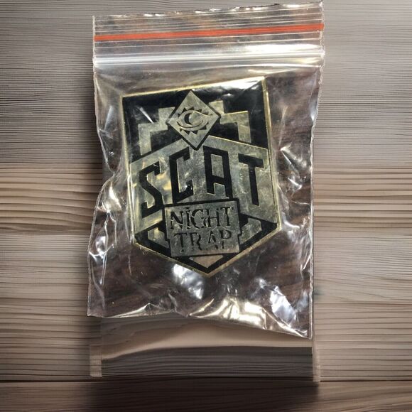 Night Trap Enamel Pin SCAT Special Control Attack Team Limited Run Games Excl - Picture 1 of 2